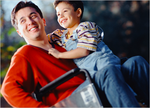 Medical Staffing Solutions for Father in Wheelchair